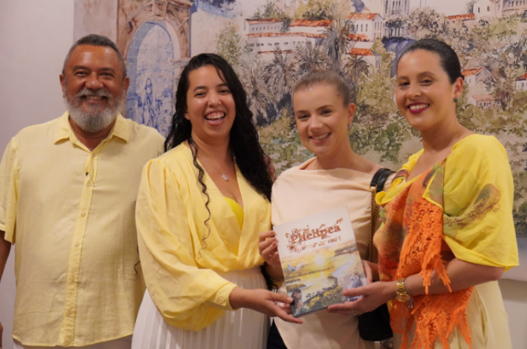 Lotep participa do lançamento do livro “Phelipea: do rio ao mar” no Centro Histórico de João Pessoa