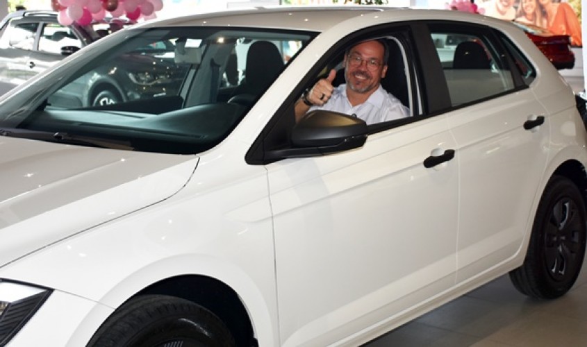 Nota Cidadã entrega carro ao ganhador do sorteio extra de janeiro